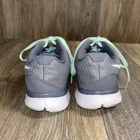Nike Flex Experience Run 3 Running Shoes Gray Aqua Womens Size 7.5 - 652853-013 - Picture 7 of 11